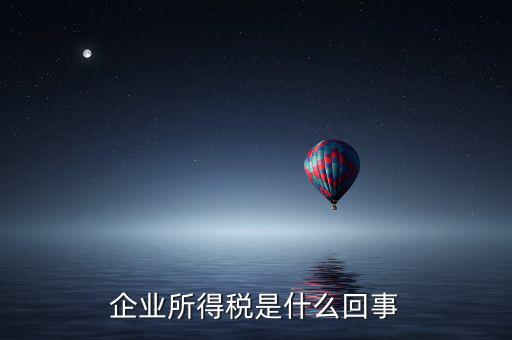 什么叫創(chuàng)業(yè)投資企業(yè)所得稅，企業(yè)所得稅是什么回事