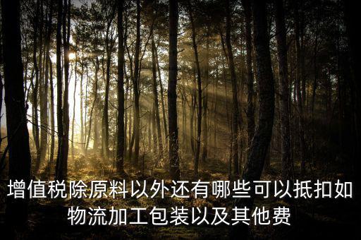 什么費(fèi)用可以抵扣增值稅，增值稅抵扣哪些費(fèi)用可抵扣呢營業(yè)稅小規(guī)模和一般納稅人建安業(yè)都是