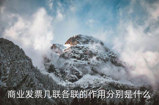 發(fā)票聯(lián)次作用是什么意思，發(fā)票有幾聯(lián)各聯(lián)用途是什么