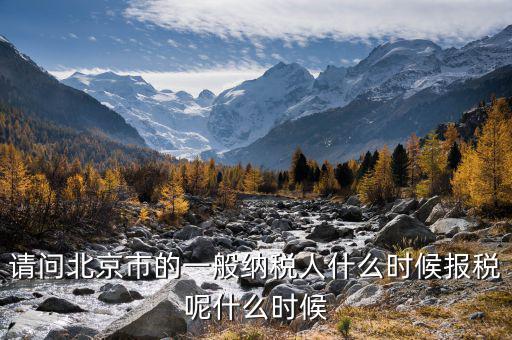 北京稅控最遲什么時(shí)候抄報(bào)，抄稅報(bào)稅時(shí)間