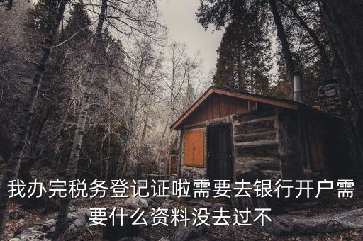 稅務(wù)登記以后需要什么資料，辦理稅務(wù)登記證都需要提供什么資料