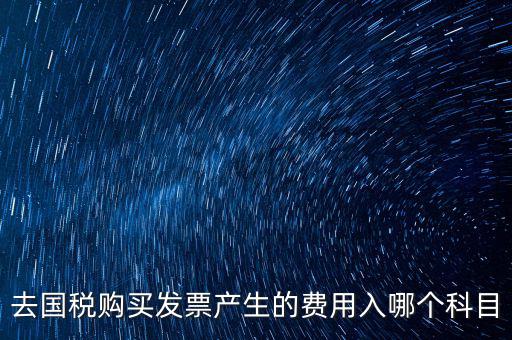 國稅計(jì)入什么科目，付國稅應(yīng)計(jì)入什么科目求解啊