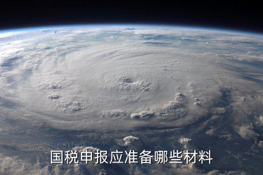 國(guó)稅報(bào)稅帶什么，國(guó)稅申報(bào)應(yīng)準(zhǔn)備哪些材料