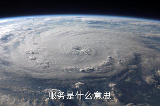 什么是服務質(zhì)效，服務是什么意思