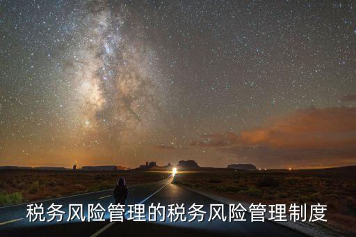 什么叫地稅風(fēng)險(xiǎn)管理，稅務(wù)風(fēng)險(xiǎn)管理的稅務(wù)風(fēng)險(xiǎn)管理制度
