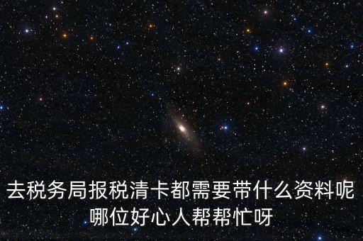 打稅務(wù)清單需要帶什么，我是個(gè)體商戶營(yíng)業(yè)執(zhí)照掉了想去打印一份稅務(wù)清單需要帶些什么