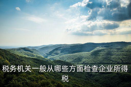 高企稅務(wù)審查查什么，稅務(wù)局查賬都查些什么