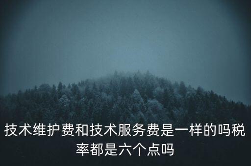 技術維戶費交什么稅，維修費交什么稅