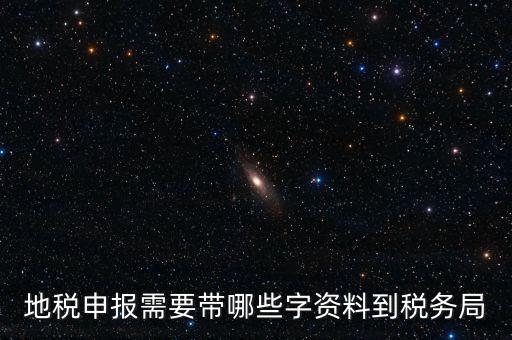 地稅申報(bào)都報(bào)什么材料，地稅申報(bào)需要帶哪些字資料到稅務(wù)局