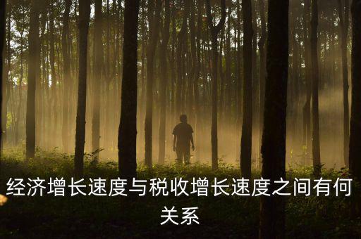 稅收增速是什么，經(jīng)濟增長速度與稅收增長速度之間有何關(guān)系