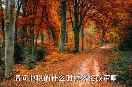 地稅局體檢都體檢什么，請(qǐng)問(wèn)地稅的什么時(shí)候體檢政審啊