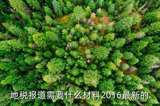 地稅報(bào)道需要什么，地稅報(bào)稅需要什么資料
