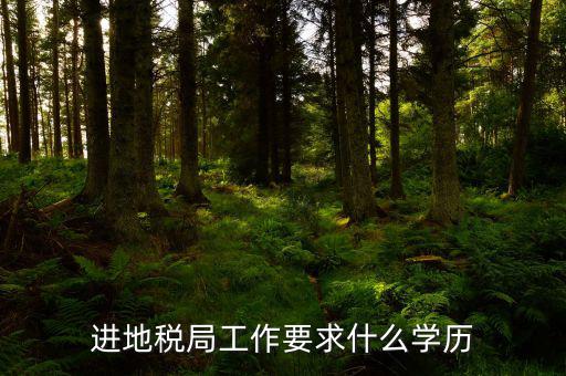 地稅上班要會什么最低學(xué)歷，要去地稅局上班都要學(xué)些什么啊