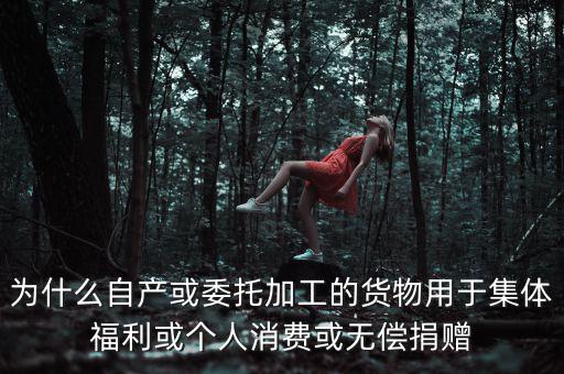 為什么捐贈(zèng)視同銷售，捐贈(zèng)視同銷售算增值稅額的時(shí)候?yàn)槭裁匆?10