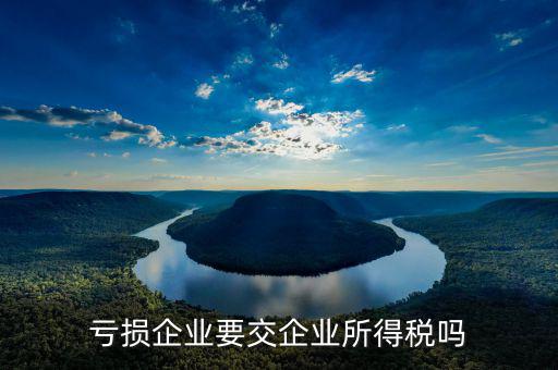 虧損企業(yè)要交什么稅嗎，企業(yè)在虧損的狀況下按照什么標(biāo)準(zhǔn)繳稅
