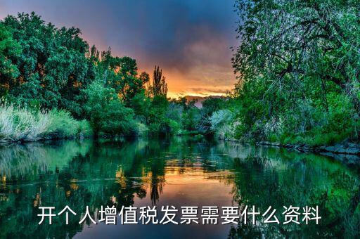 個人發(fā)票要帶什么資料，個人購物開增值稅普通發(fā)票需要什么資料