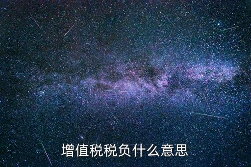 增值稅負申報什么意思，增值稅稅負什么意思