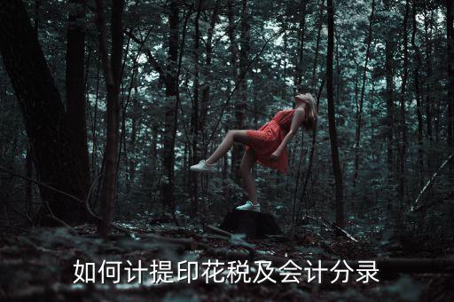 如何審計印花稅，如何計提印花稅及會計分錄