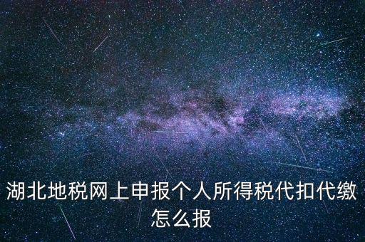 湖北地稅如何網(wǎng)上申報，湖北省地稅新的報稅系統(tǒng)里核定的公司稅種在申報表里面沒有看