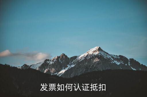 增值稅抵扣如何認(rèn)證，增值稅抵扣發(fā)票怎么認(rèn)證申報(bào)呀