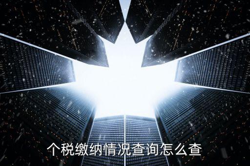 如何查詢(xún)個(gè)稅申報(bào)情況，個(gè)稅繳納情況查詢(xún)?cè)趺床?/></a></span><span id=