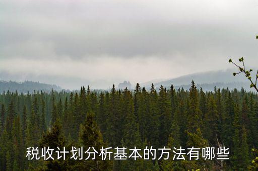 如何打造稅收分析拳頭產(chǎn)品，如何做好稅收預(yù)測工作