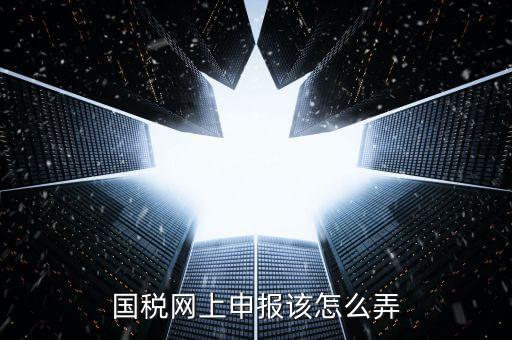 代扣代繳國稅如何申報(bào)，國稅網(wǎng)上申報(bào)該怎么弄