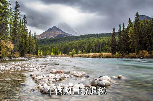 車(chē)輛購(gòu)置稅退稅