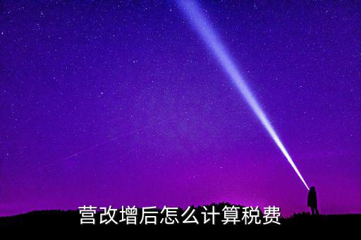 營改增后營業(yè)稅如何，營改增后怎么計算稅費