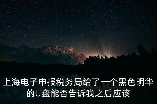 如何安裝上海網(wǎng)上電子申報系統(tǒng)，上海網(wǎng)上報稅u盾如何安裝