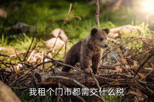 出租門市稅費如何計算，我租個門市都需交什么稅