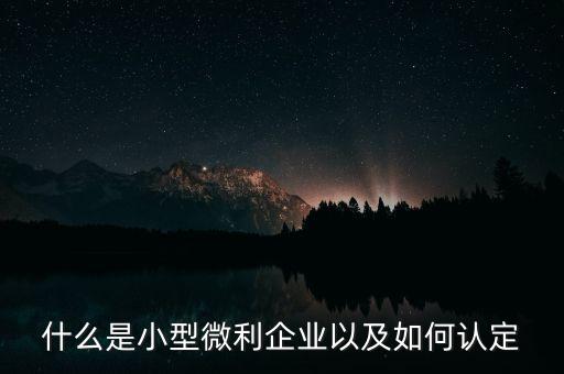 如何申請小微企業(yè)認證，怎么申請辦理小微企業(yè)