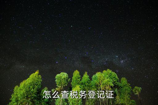 如何查詢企業(yè)稅務(wù)登記證號，公司的稅務(wù)登記證號怎么查詢