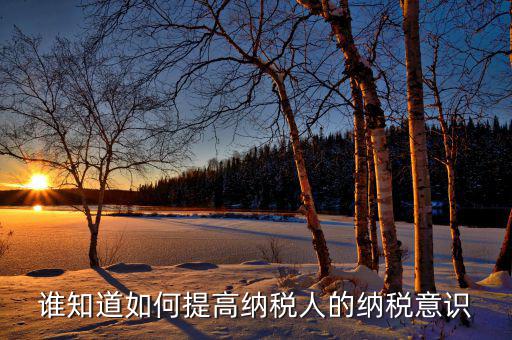 如何提高稅收服務(wù)意識，國稅分局如何強化服務(wù)意識