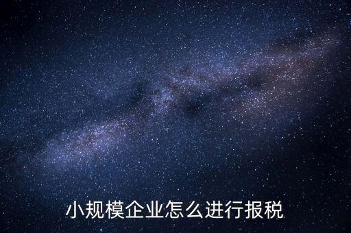 小規(guī)模納稅人季報如何報稅，小規(guī)模納稅人每月怎么報稅報哪些稅