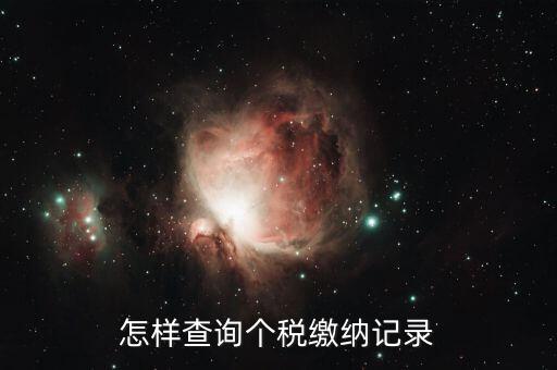 個(gè)人所得稅如何在地稅查詢(xún)，怎樣查詢(xún)個(gè)稅繳納記錄