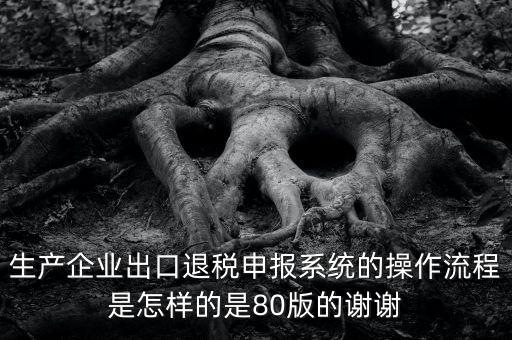 如何出口退稅系統(tǒng)，出口退稅需要什么資料
