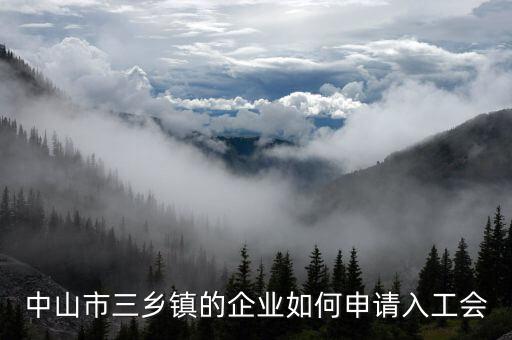 企業(yè)工會如何申報，中山市三鄉(xiāng)鎮(zhèn)的企業(yè)如何申請入工會