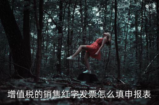 紅字開票金額如何填寫增值稅申報表，紅字發(fā)票如何填寫增值稅報表二