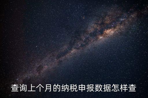 如何查詢湖南個稅申報明細(xì)，查詢上個月的納稅申報數(shù)據(jù)怎樣查