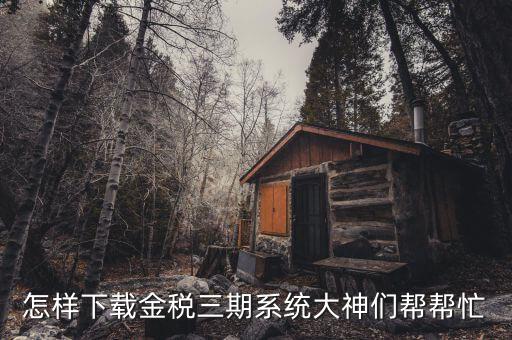 如何下載陜西金稅三期，金稅三期個(gè)人所得稅扣繳系統(tǒng)從哪里下載