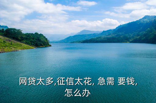 急需要錢怎么辦,18歲以下不能申請信用卡或網貸平臺