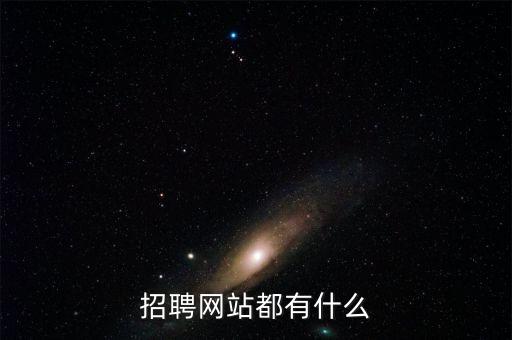 招聘網站都有什么