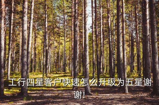 工行怎么提升星級用戶,如何增加星級?可參考以下四個數(shù)據(jù)