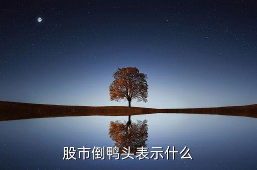 股票老鴨頭是什么意思，股票形態(tài)分析里什么是老鴨頭