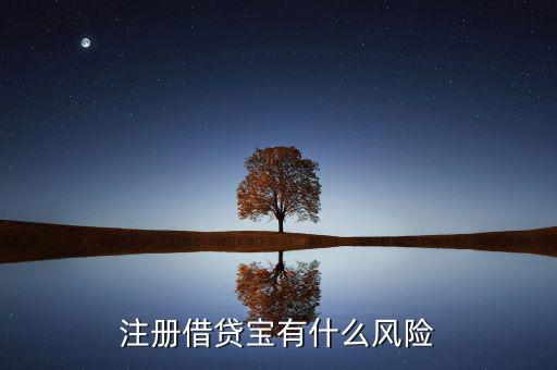 借貸寶有什么風險，注冊借貸寶有什么風險