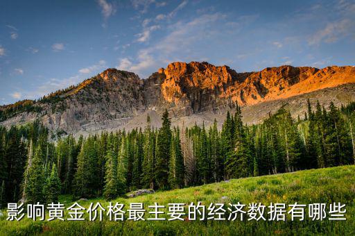什么數(shù)據(jù)會影響黃金，影響黃金價格最主要的經(jīng)濟數(shù)據(jù)有哪些