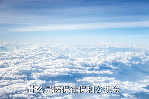 工資社保公積金是什么，什么意思啊誰能給我講講社保和公積金什么意思