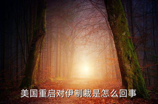 伊朗制裁什么時候結(jié)束，美國有宣布退出伊核協(xié)議嗎