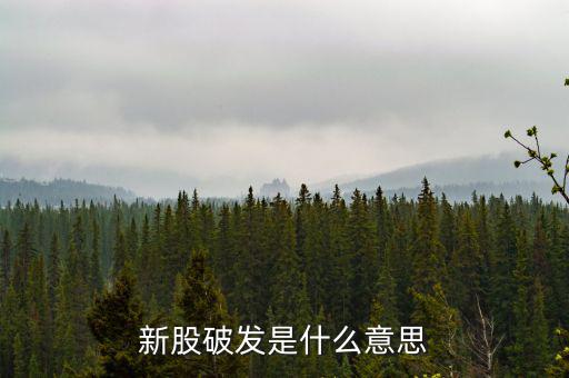 定增破發(fā)股是什么意思，增發(fā)股破發(fā)是什么意思